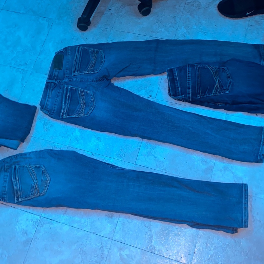 3 buckle pants